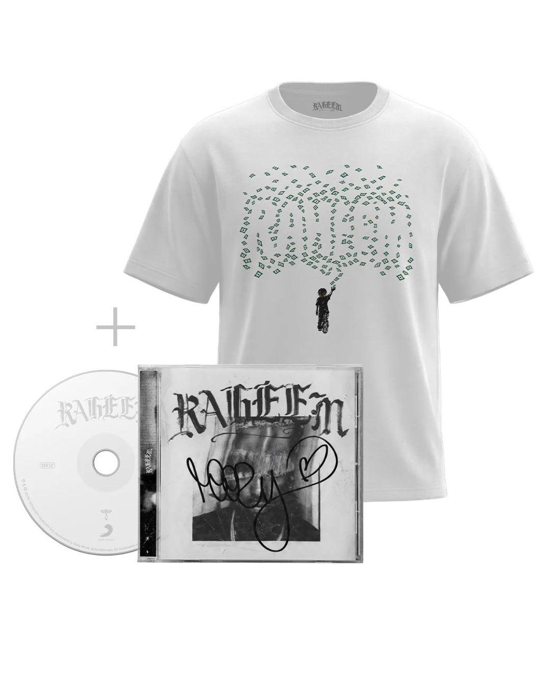 MONEYTREES SHIRT + CD BUNDLE (SIGNIERT)